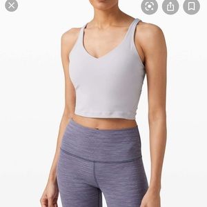 Lululemon NWT align tank iced iris size 4